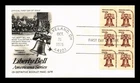 DR JIM STAMPS US COVER LIBERTY BELL 13C AMERICANA SERIES BOOKLET FDC ARTCRAFT
