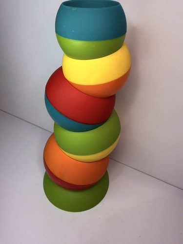 Fat Brain Tobbles Balancing Stacking Tower, Toy Development 