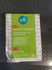 Wellness Basics - Mini Nicotine Lozenge 4mg 135 Count Stop Smoking Aid 11/26 67