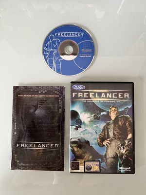 Freelancer PC CD-ROM Videospiel - komplett mit Handbuch Space - Sim Open World