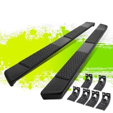 5.5" Flat Style Coated Step Nerf Bars Running Boards for Ram 1500 Quad Cab 09-22