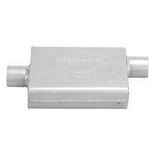 Vortex Steel Oval Gray Exhaust Muffler 3 Center Id 3 Offset Od 14 Length