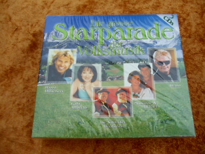 starparade der volksmusik - 3 cds - heino - herzbuben - hinterseer - neu - ovp.