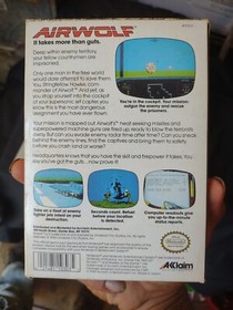 Airwolf Based On The Hot TV Series For NES