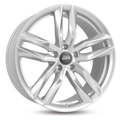 19 Zoll MAM RS3 Silver Painted Alufelgen für Seat Ateca 4drive Allrad 5FP