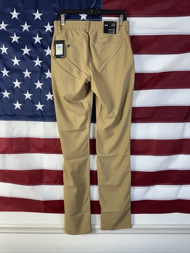 Under Armour The Showdown Pant Dress Pants Men's Khaki New with Tags Size 30 - Picture 4 of 7