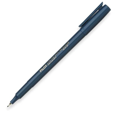 Pilot Extra Fine Point Permanent Pen Marker, Capped, Choose Color & Quantity