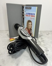 Leadsinger Karaoke Microphone LS-3700W With 2 Music Cartridges Pre-owned Works