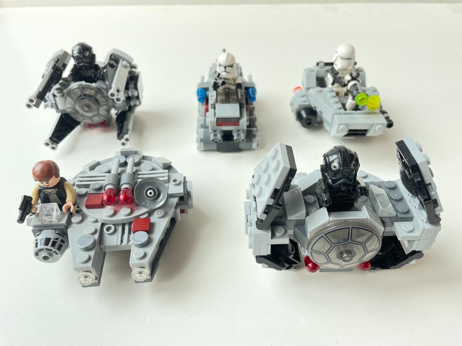 Lego 75028 75030 75031 75126 75128 - MicroFighters (set of 5)