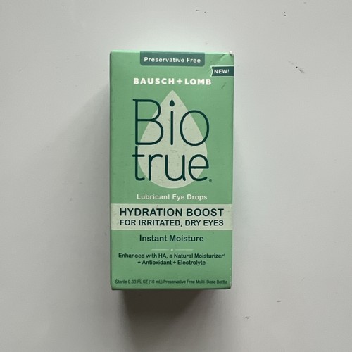 Biotrue Lubricant Eye Drops Hydration Boost New 0.33 fl oz 1 Pack EXP02/24 310119022788 eBay