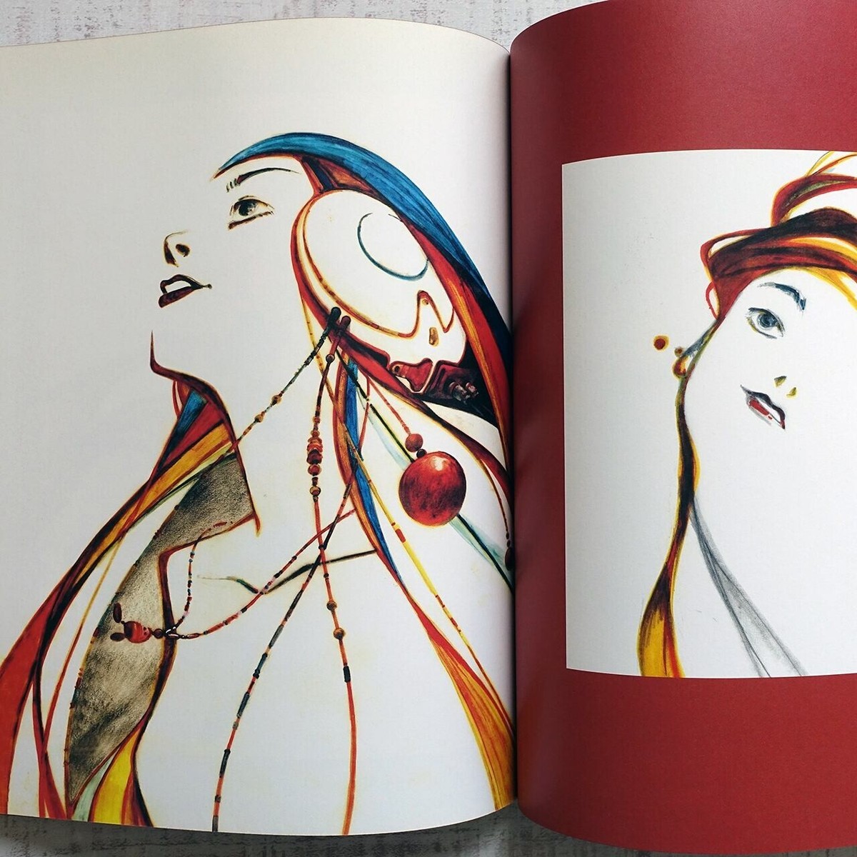 0 RANGE (Orange) Koji Morimoto Scrapbook Art Works illustrations