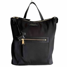 Image of RADLEY Handbag Black Medium Backpack Bag Eel Lane Responsible Zip Top - RRP £145