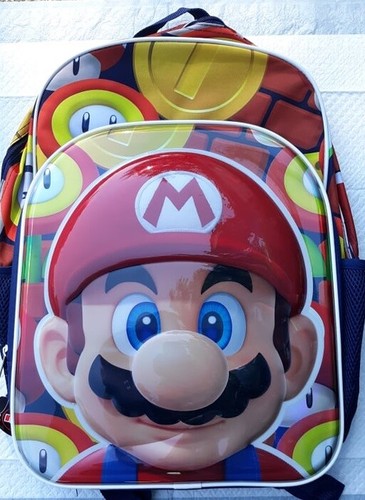 Super MARIO Backpack NeW 17\
