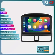 Wireless Carplay Android 13.0 Car Stereo Radio GPS Navi For Honda CR-V 2002-2006