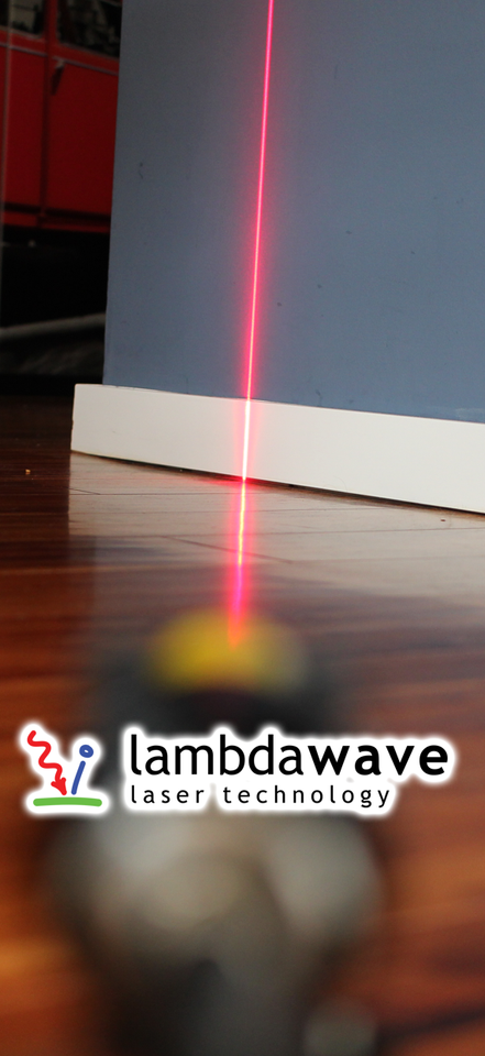 Ligne Laser Rouge Professionnelle LWPRO 50 MW - 638 Nm IP67 - Pour Sciage, Coupe De Pierre, Bois