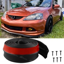 For Honda Civic Type R 2.5m Rubber Front Bumper Spoiler Lip Splitter Body Kit