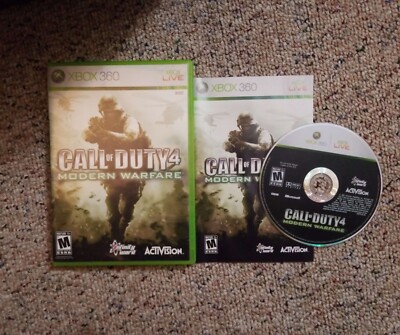 COMPLETE - Call of Duty 4: Modern Warfare (Microsoft Xbox 360, 2007)
