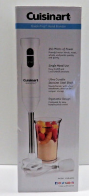 Cuisinart Quick-Prep Single-Speed Hand Blender - White - CHB-60TG