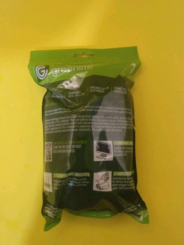 4 Greenlite Tier 1 Outlet Advanced Power Strip Wall Mount Smart Surge Protector - Picture 3 of 18