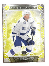 STEVEN STAMKOS #28  2024-25 Upper Deck Artifacts Hockey  Neon Green