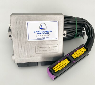 Landi Renzo Omegas Steuergerät 3 und 4 Zylinder GPL LPG 616264001 mit Kabelbaum