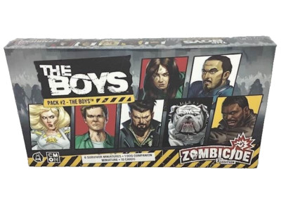 The Boys Pack #2 Zombicide Survivor Dog Miniatures Cards 2nd Ed SEALED NEW CMON