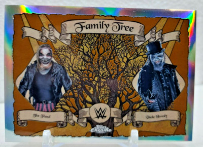 /50 GOLD Refractor Fiend Uncle Howdy Wyatt Family Tree 2025 Topps Chrome WWE SSP