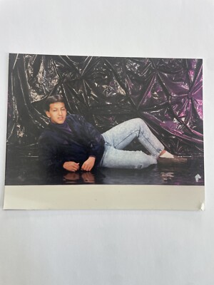 90s Teen Guy Real Vintage FOUND Photo Booth photograph Rare High School 4x5 G1