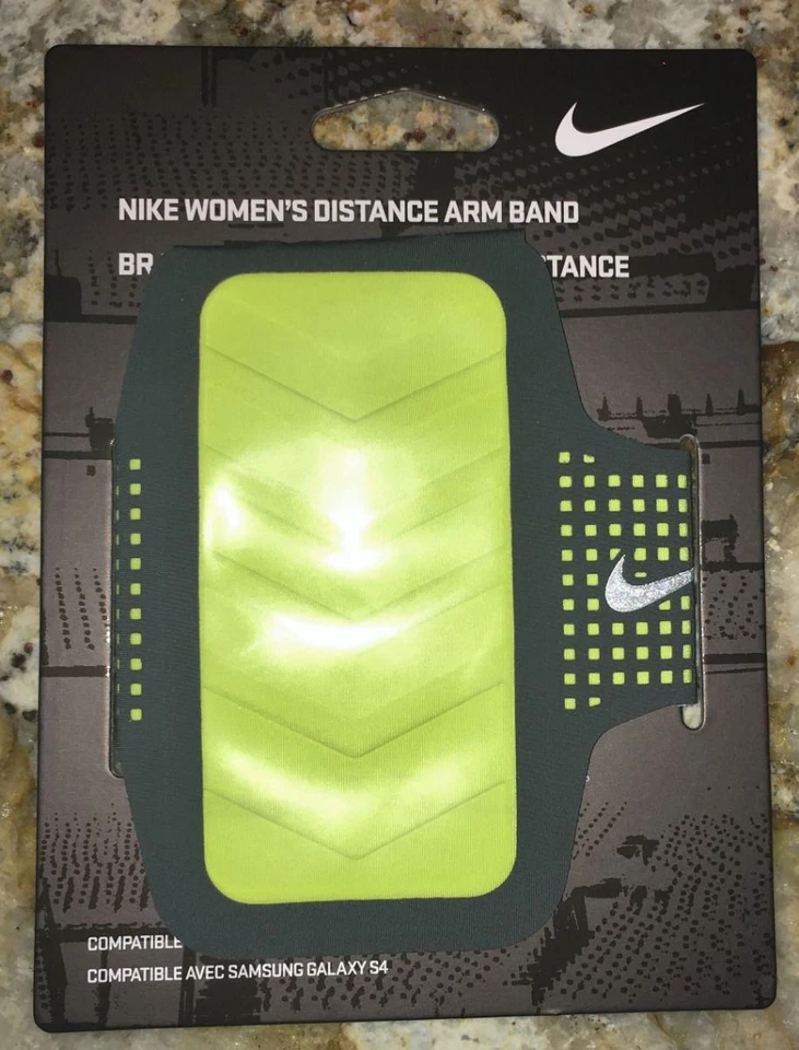 NIKE Banda de Brazo de Distancia Portateléfono Correr Entrenamiento Gris Oscuro Voltio Nuevo en Paquete Mujeres O/S Foto 2 de 4