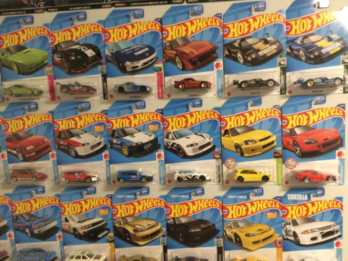 HOT WHEELS JDM Random lot of 4 Nissan Subaru Mazda Honda HOT WHEELS JDM Random lot of 4 Nissan Subaru Mazda Honda