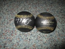 Oregon State Beavers NICK MADRIGAL Signed Black OML Baseball Chicago White Sox