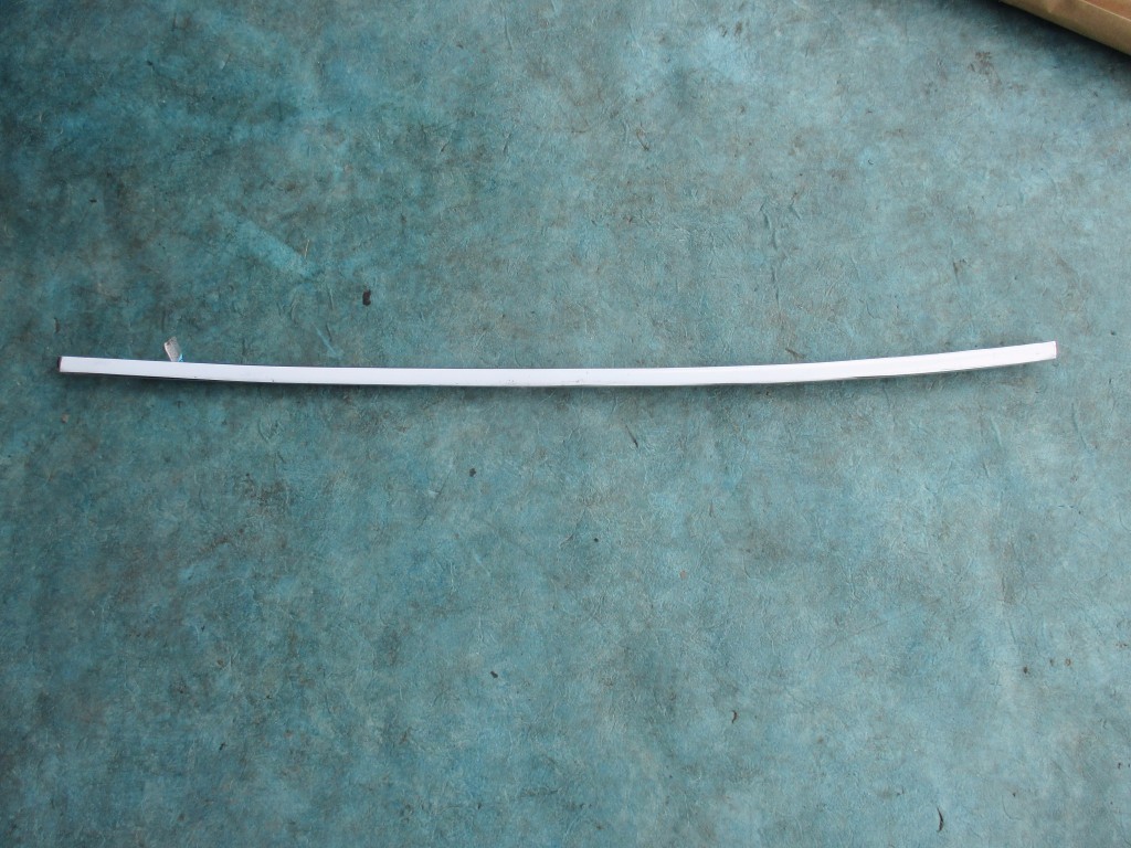 Bentley Flying Spur Right Rear door top chrome molding strip