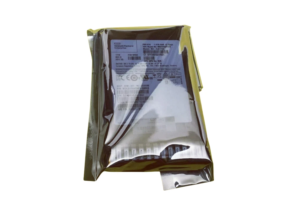 822563-B21 HPE 822788-001 1.6TB 2.5'' SAS 12G MU GEN9 GEN10 Server SSD - Image 3 of 3