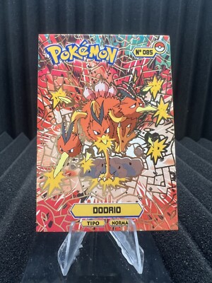 Dodrio #85 - Gold Holo - Card Tops Pokedex Database 2024 - Pokemon Card NM