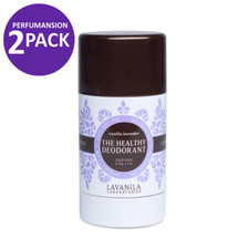 LAVANILA The Healthy Deodorant Stick for Women - Vanilla Lavender 2.0 oz 2 PACK