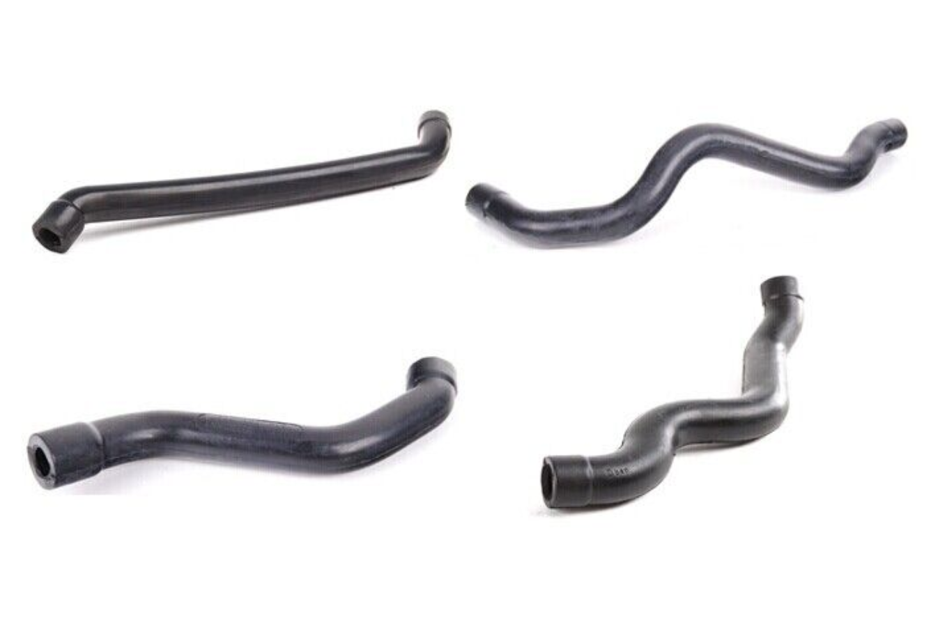 4Pcs Engine Crankcase Breather Hose Set for Mercedes W202 W203 W211