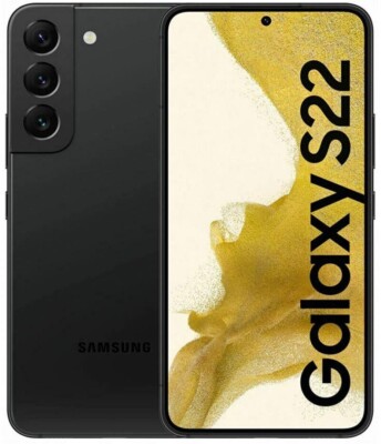 New in Open Box Samsung Galaxy S22 SM-S901U 128GB Black GSM Unlockd TMobile ATT