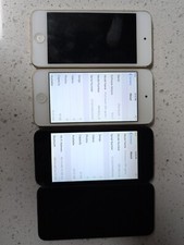 4x Apple iPod Touch 6th Generation 2x 32GB Space Gray And 2x 16gb Gold A1574