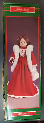1992 HOUSE OF LLOYD CHRISTMAS AROUND THE WORLD ''ALEXANDRIA'' Doll - 541357
