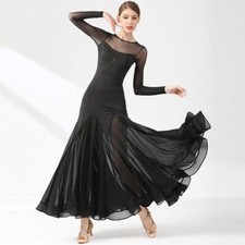 Waltz Latin Tango Ballroom Dance Dress Modern Standard Fox Trot Practice Dress