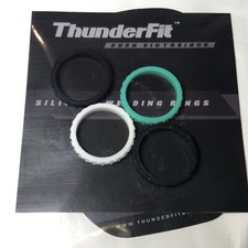thunderfit silicone Wedding rings size 6