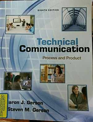 Technical Communication: Process - Paperback, by Gerson Sharon; Gerson - Good