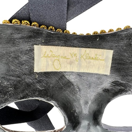 Disfraz de Wayne M. Kleski de colección Mascarada Halloween Mardi Gras Fiesta Máscara Usado en Excelente Condición - Imagen 13 de 16