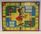 Little Lulu Adventure Game Milton Bradley Game Board 1945 Vintage Board Only