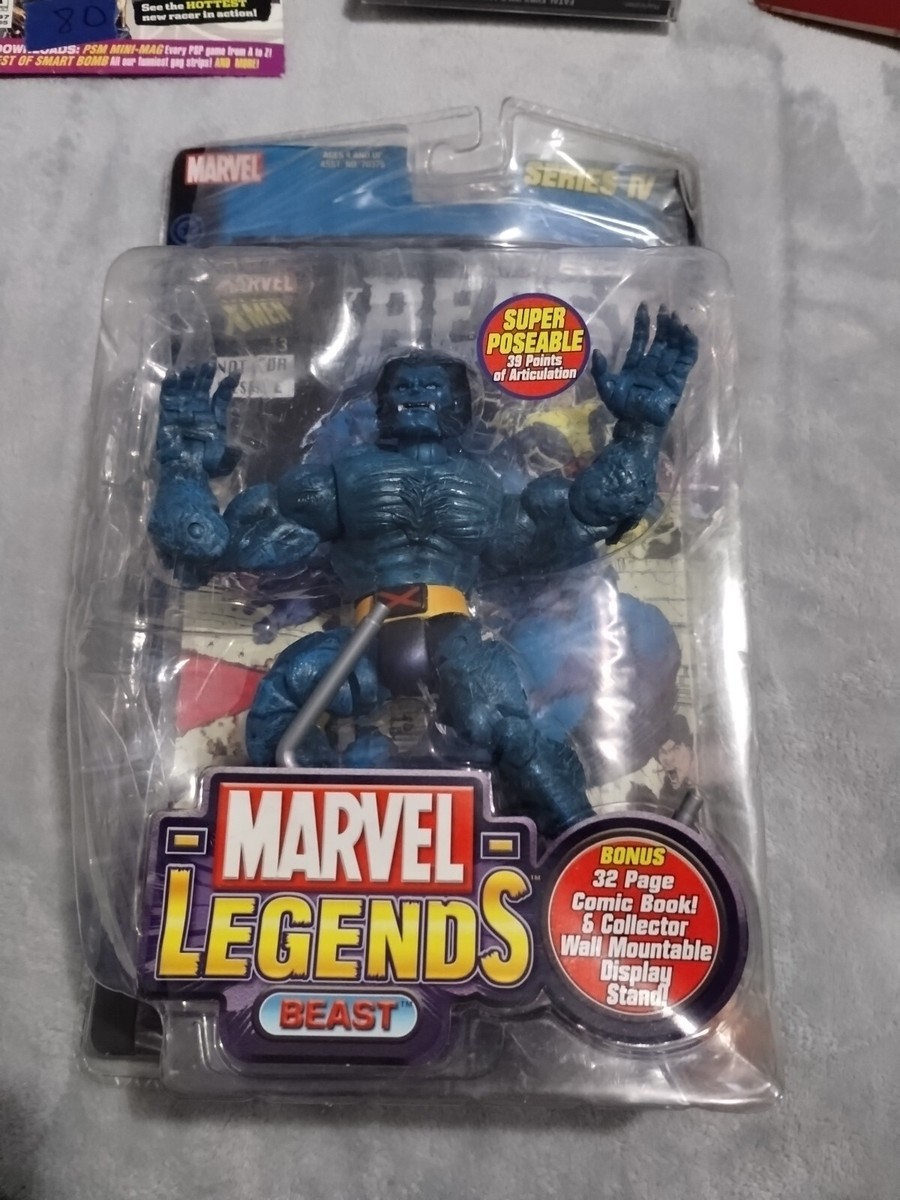 Marvel Legends Beast Figure! Series 4 Toy Biz 2003 MOC! X-Men, X
