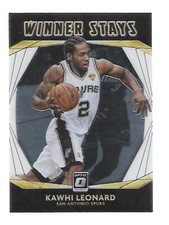 2019-20 Donruss Optic Winner Stays #6 Kawhi Leonard