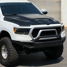 Ram Air Hood For Dodge Ram 2019-2024 1500 Rk Sport 21014200 Functional Custom
