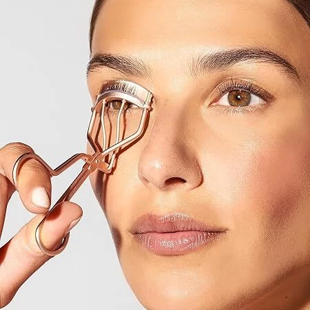 TWEEZERMAN Classic Wimpernzange (Inklusive 3 Ersatzpads, Rostfreier Edelstahl), - Bild 3 von 4