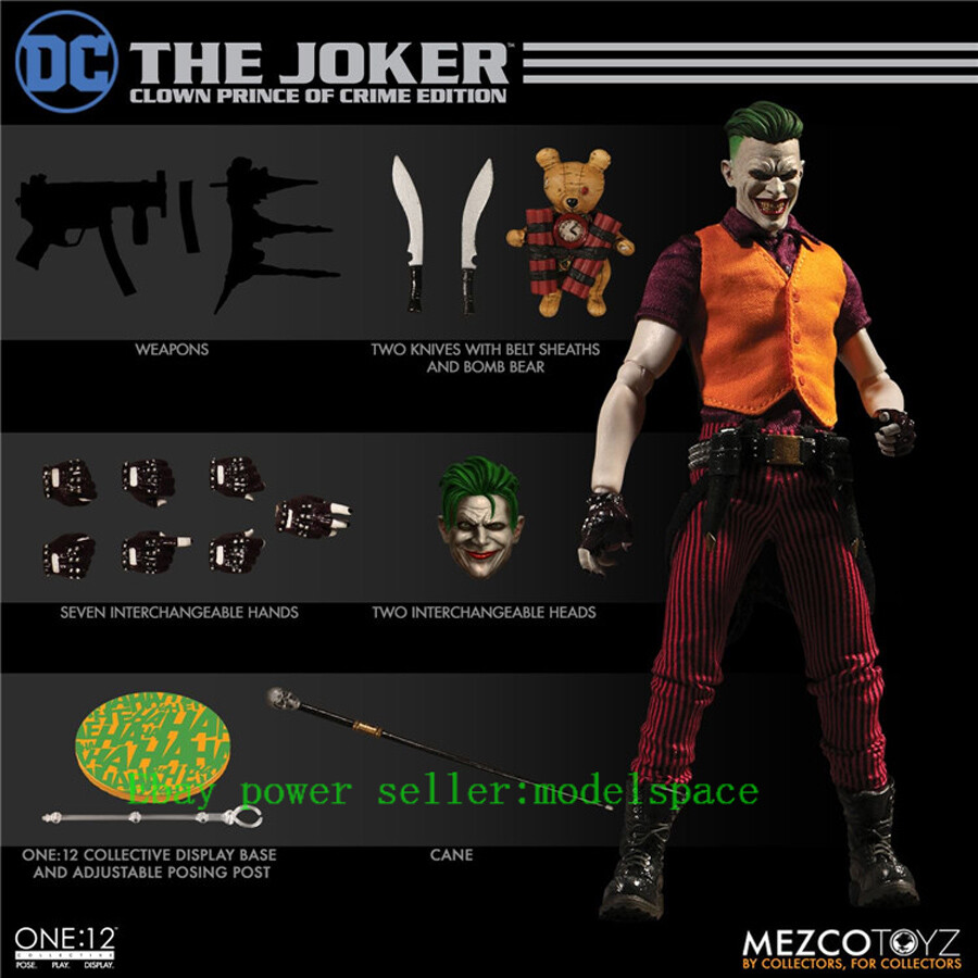 MEZCO ワン12コレクティブ ジョーカー ★レア★ Mezco Toyz The prince of crime Joker Action Figure In Stock