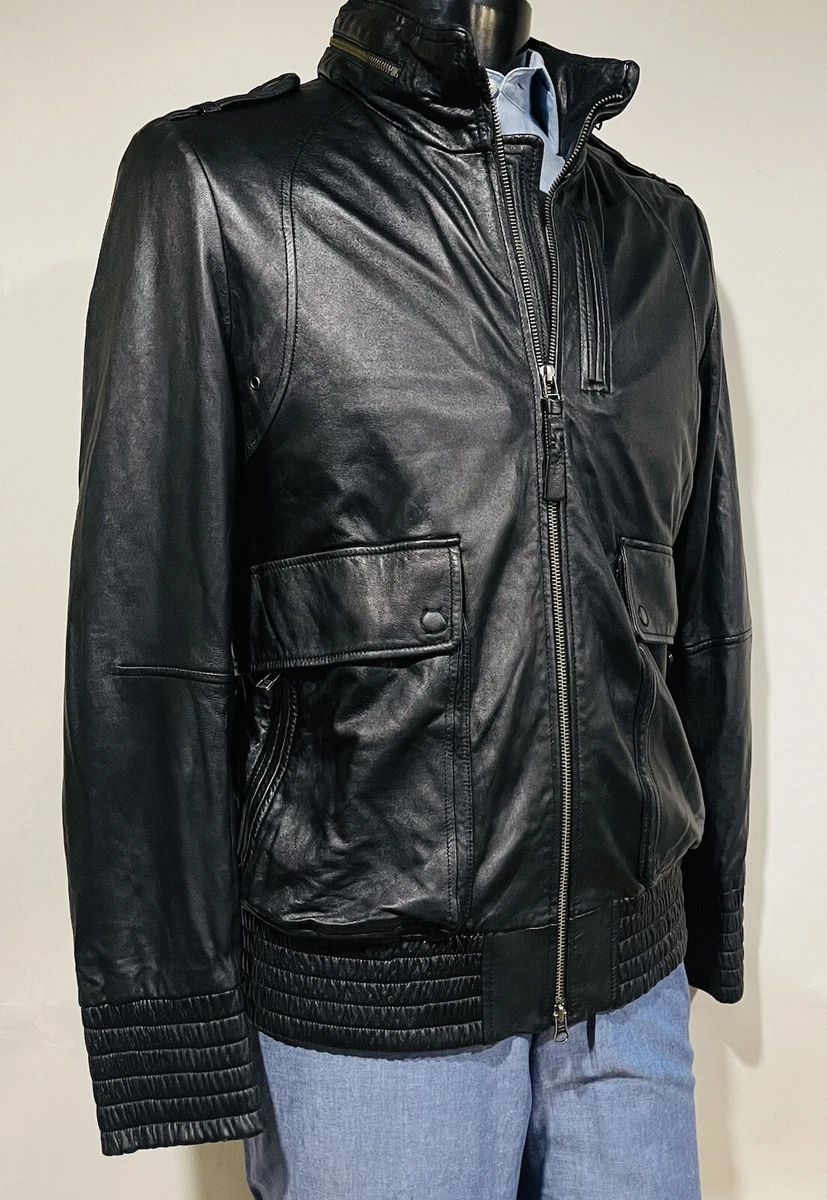 Mackage sales leather bomber